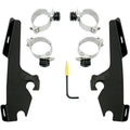 Kit Detachable Batwing Para Harley-Davidson Memphis Shades MEB8977 Black