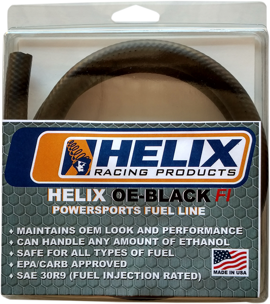 HELIX BLACK EFI FUEL LINES FUEL LINE FI BLK 3/8X3'