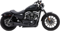 COBRA EL DIABLO 2-INTO-1 EXHAUST SYSTEMS FOR HARLEY-DAVIDSON 2007 - 2013 Black El Diablo 2-Into-1 Exhaust System