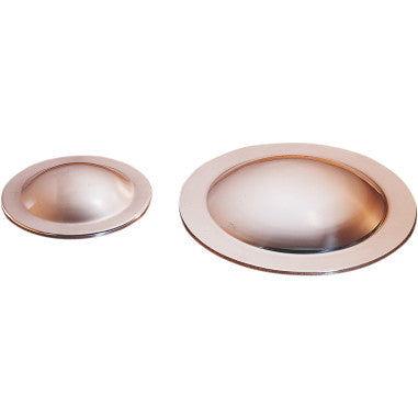 POLISHED DOMED PULLEY COVER KIT FOR HARLEY-DAVIDSON