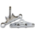 CHROME FL-STYLE TRIPLE TREE FOR HARLEY-DAVIDSON