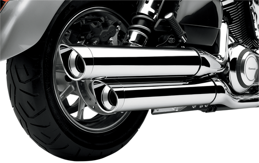 COBRA COMPLETE SLIP-ON MUFFLERS FOR METRIC CRUISERS MUFFLERS W/BT VN1700