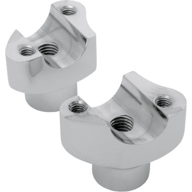 FORGED ALUMINUM HANDLEBAR RISERS FOR HARLEY-DAVIDSON