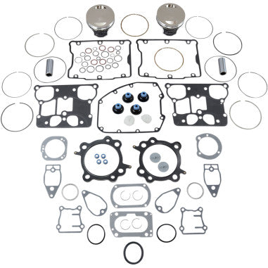 HIGH-PERFORMANCE FORGED PISTON KITS FOR HARLEY-DAVIDSON