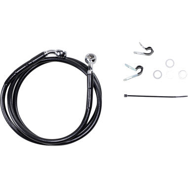 EXTENDED LENGTH STAINLESS STEEL BRAKE LINE KITS FOR HARLEY-DAVIDSON