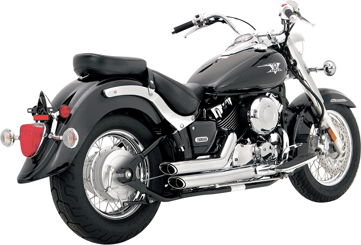 VANCE & HINES SHORTSHOTS STAGGERED EXHAUST SYSTEMS EXHAUST SS ST VS650 CA