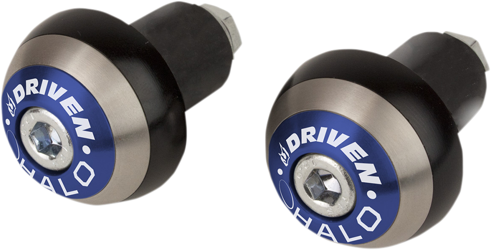 DRIVEN RACING HALO BAR ENDS BAR END HALO BLUE