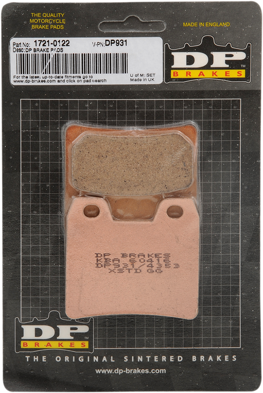 DP BRAKES BRAKE SHOES BRAKE PAD SINTERED DP931