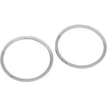 CHROME SPEAKER BEZELS FOR HARLEY-DAVIDSON