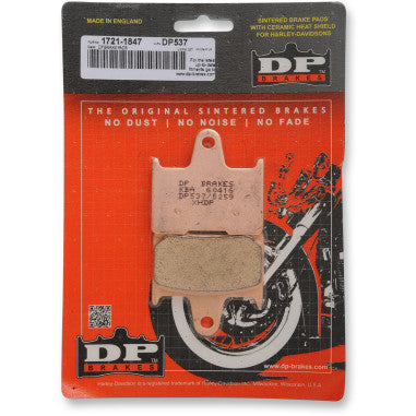 DP BRAKES SINTERED METAL BRAKE PADS FOR HARLEY-DAVIDSON 41300053