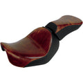 RENEGADE LARIAT SOLO SEAT WITH BACKREST OPTION AND PILLION PAD FOR HARLEY-DAVIDSON