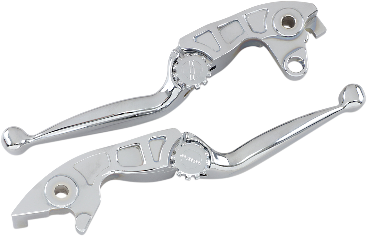 POWERSTANDS RACING ADJUSTABLE LEVERS AND SETS LEVER SET JRNY GLDWG CHR