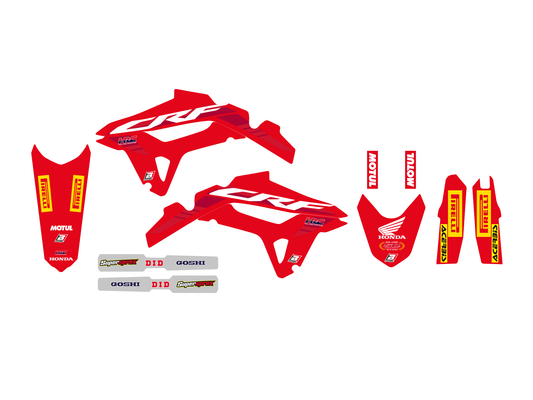 Graphics kit for Honda CRF450R 22-23 (2021 Edition)