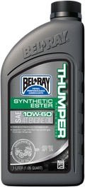 Aceite Motor 10W60 Bel-Ray Thumper Racing Synthetic Ester Motorcycle Engine Oil
