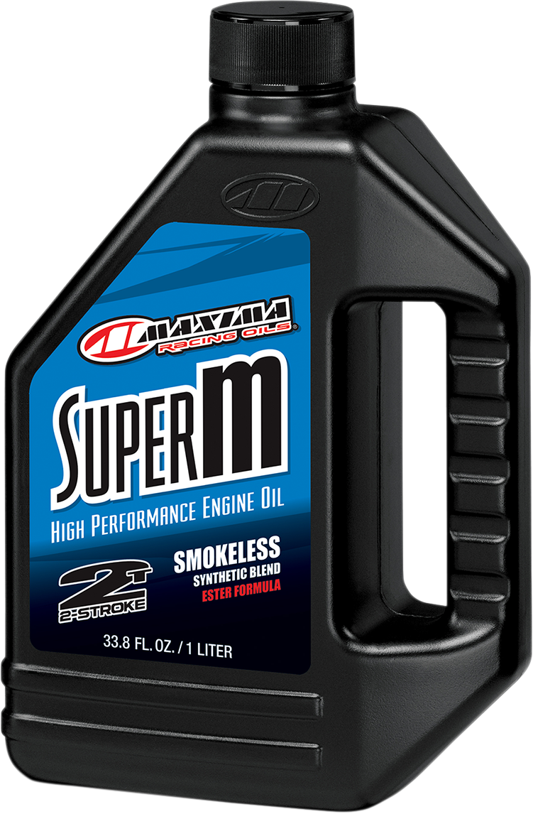 Aceite Motor Maxima Super M Synthetic Blend Premix 2T Motorcycle Engine Oil