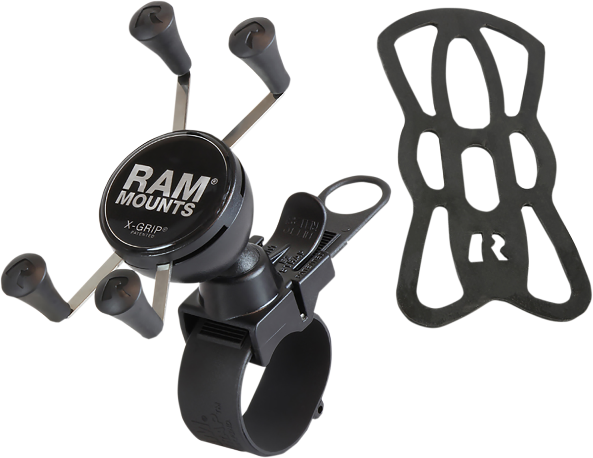 X-Grip® Phone Mount with EZ-Strap™ Rail Mount For E-Bike
