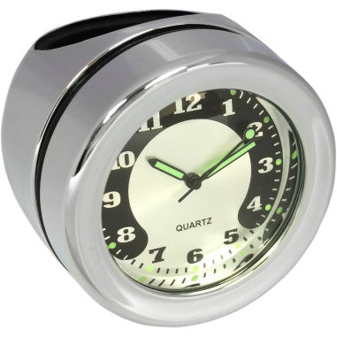 HANDLEBAR MOUNT CLOCK AND THERMOMETER FOR HARLEY-DAVIDSON