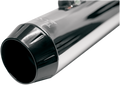 BASSANI XHAUST 4" SLIP-ON MUFFLERS FOR HARLEY-DAVIDSON  Black Billet End Cap For PART #'s 1801-0184/0185/0332/0333