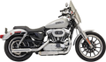 BASSANI XHAUST 3" FIREPOWER SERIES SLIP-ON MUFFLERS FOR HARLEY-DAVIDSON 2007 - 2013 Chrome 3" Firepower Series Slip-On Mufflers
