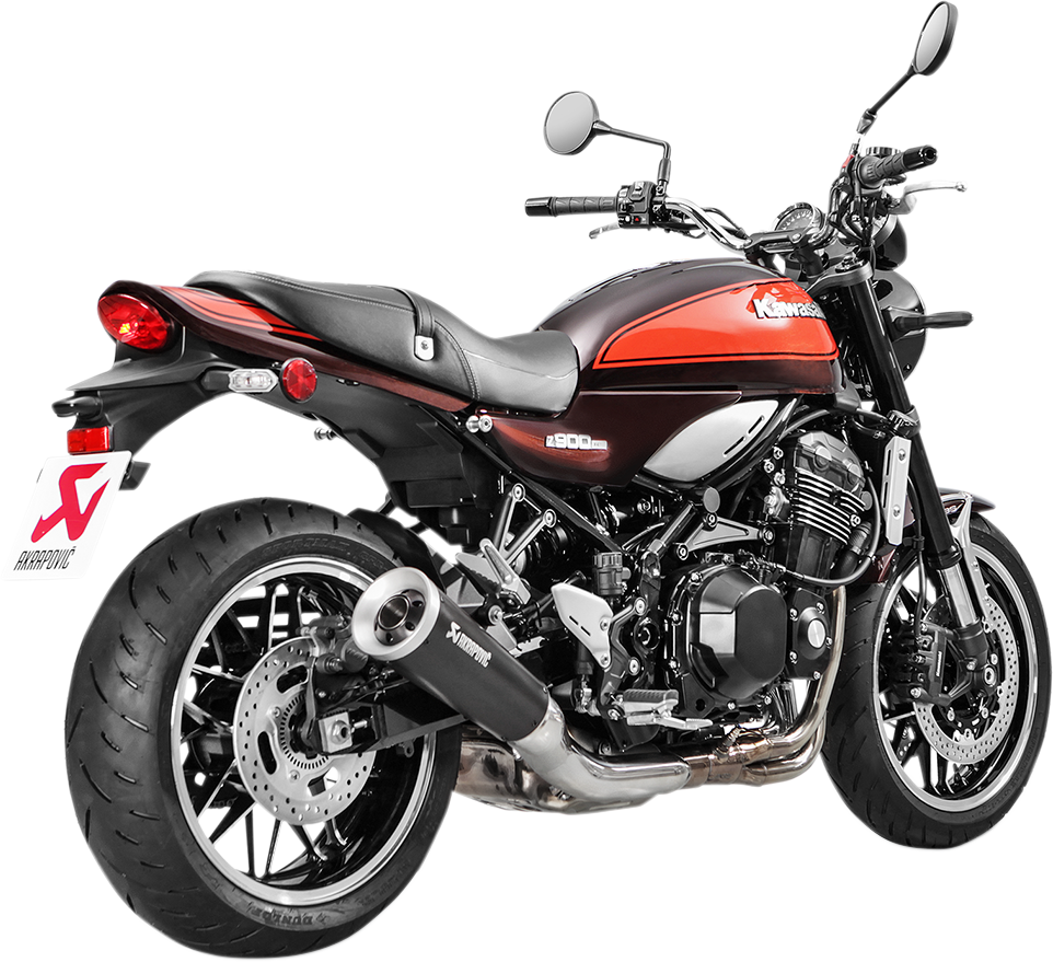 AKRAPOVIC SLIP-ON SERIES MUFFLERS MUFFLER BLK TI Z900RS