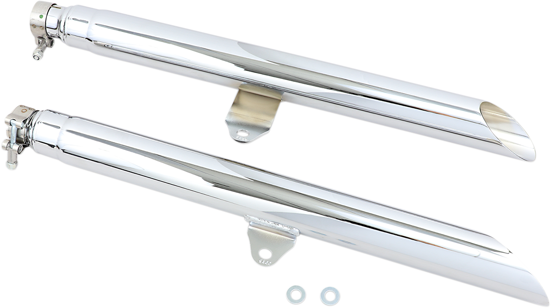 COBRA COMPLETE SLIP-ON MUFFLERS FOR METRIC CRUISERS MUFFLERS DRAG XVS1100 VS