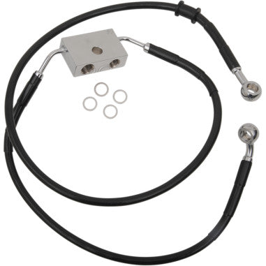 EXTENDED LENGTH STAINLESS STEEL BRAKE LINE KITS FOR HARLEY-DAVIDSON