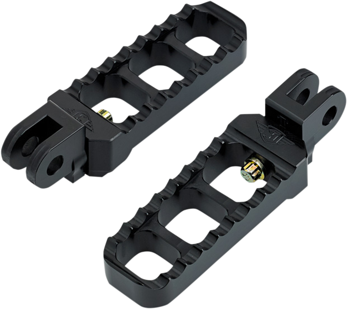 JOKER MACHINE SERRATED FOOTPEGS PEG NRW SERATD BLK TRI