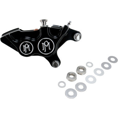 FOUR-PISTON DIFFERENTIAL-BORE CALIPERS FOR HARLEY-DAVIDSON