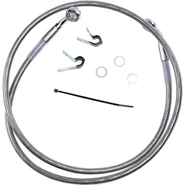 EXTENDED LENGTH STAINLESS STEEL BRAKE LINE KITS FOR HARLEY-DAVIDSON
