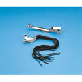 FRINGED LEATHER LEVER COVERS FOR HARLEY-DAVIDSON