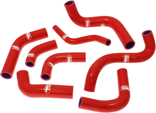 SAMCO SPORT RADIATOR HOSE KITS AND CLAMP KITS RADIATOR HOSE KIT DUC RED