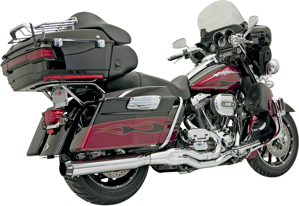 BASSANI XHAUST B4 2-INTO-1 EXHAUST SYSTEMS FOR HARLEY-DAVIDSON 2009 Chrome B4 2-Into-1 Exhaust System