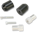 POWERSTANDS RACING BAR END SLIDERS BAR END SLIDERS BLACK