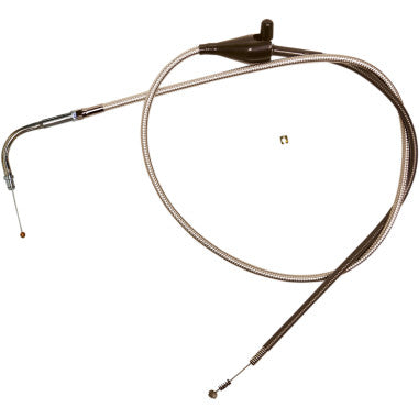 BRAIDED THROTTLE AND IDLE/IDLE-CRUISE CABLES FOR HARLEY-DAVIDSON