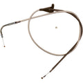BRAIDED THROTTLE AND IDLE/IDLE-CRUISE CABLES FOR HARLEY-DAVIDSON