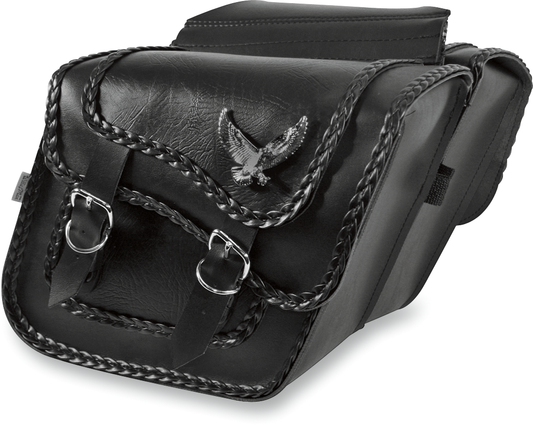 WILLIE & MAX LUGGAGE BLACK MAGIC SADDLEBAGS SADDLEBAG BLK MAGIC ADJ