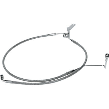 EXTENDED LENGTH STAINLESS STEEL BRAKE LINE KITS FOR HARLEY-DAVIDSON