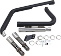 COBRA 909 2-INTO-2 EXHAUST SYSTEMS FOR HARLEY-DAVIDSON 2012 - 2013 Black 909 2-Into-2 Exhaust System