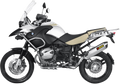 AKRAPOVIC SLIP-ON SERIES MUFFLERS MUFFLER TI/CF R1200GS