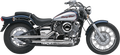 COBRA COMPLETE EXHAUST SYSTEMS FOR METRIC CRUISERS 2" DRAG V-STAR
