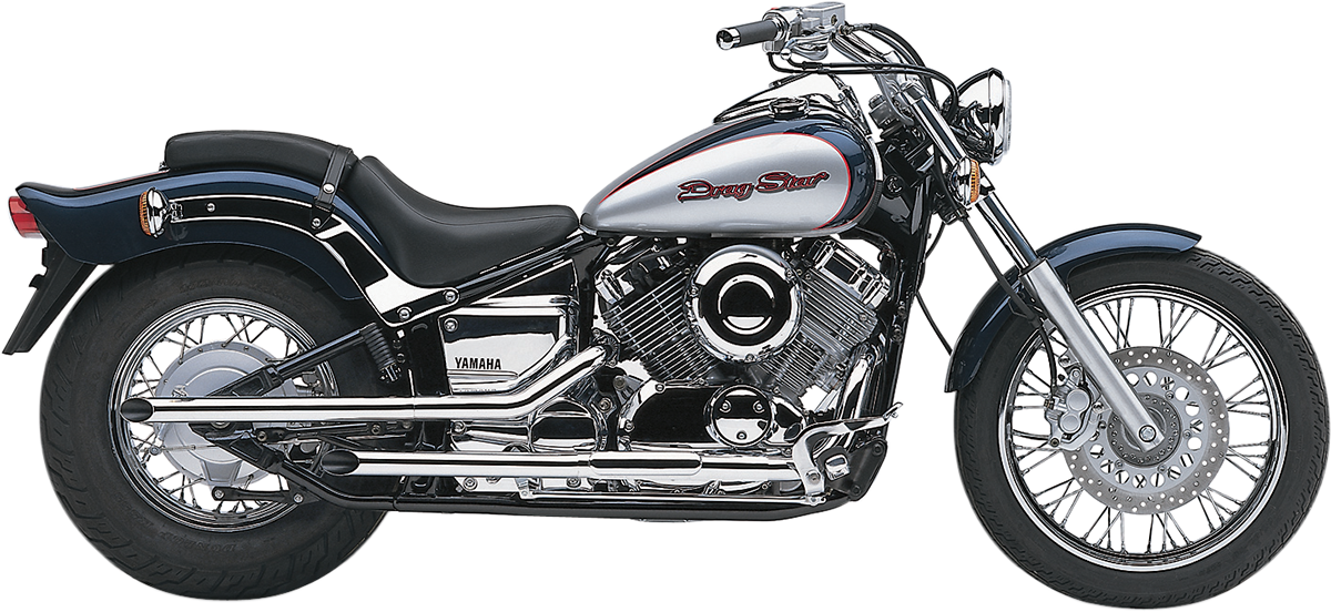 COBRA COMPLETE EXHAUST SYSTEMS FOR METRIC CRUISERS 2" DRAG V-STAR