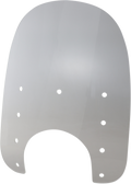 MEMPHIS SHADES METRIC REPLACEMENT PLASTIC FOR MEMPHIS SHADES WINDSHIELDS 17" SLIM 9" LT. PLAST-CLR