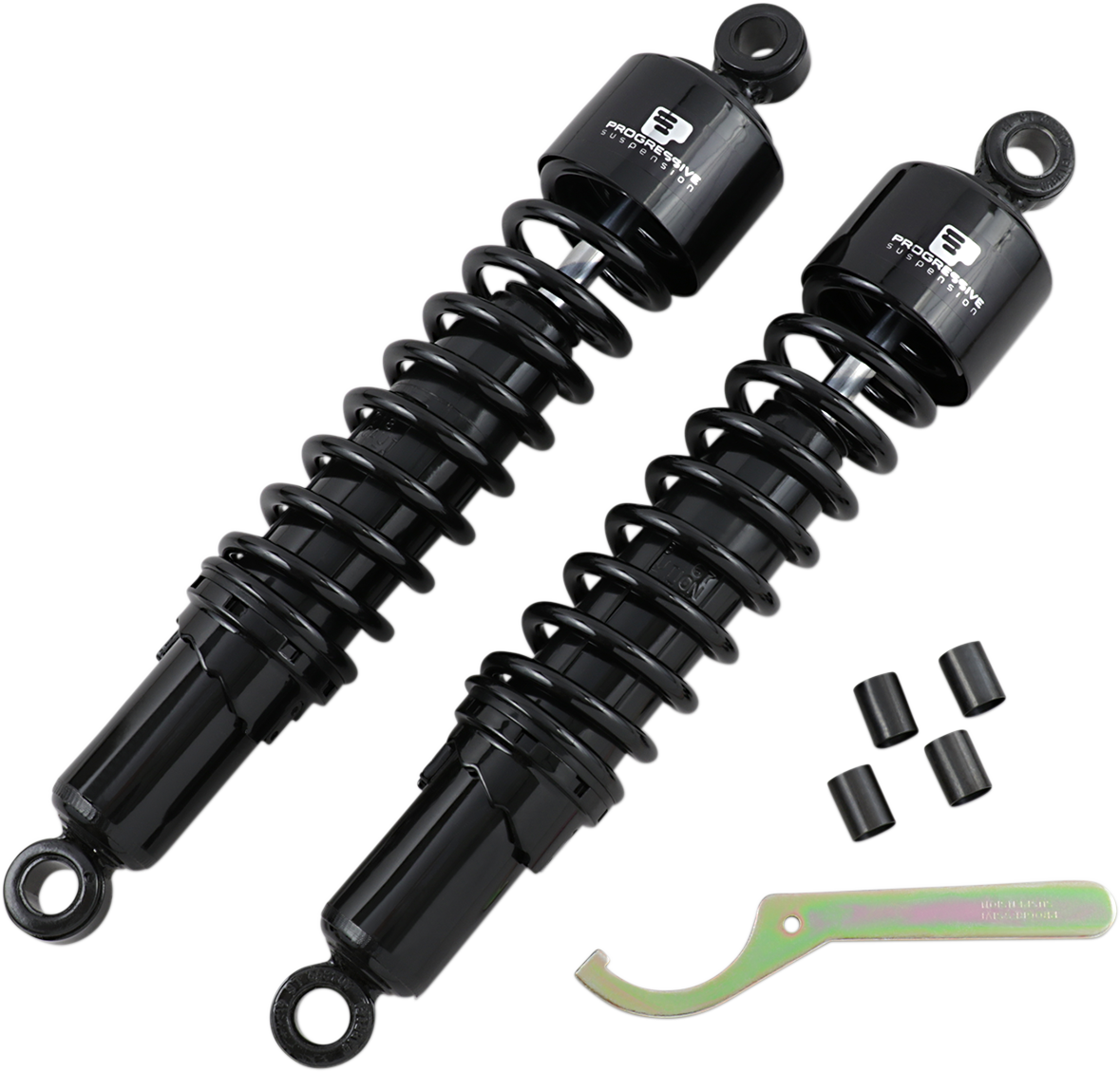PROGRESSIVE SUSPENSION 412 SERIES CRUISER SHOCKS SHOCK 412 THRUXTON BLK HD