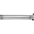 DESIGNER SERIES DOT BRAIDED NON-ABS FRONT BRAKE LINE KITS FOR HARLEY-DAVIDSON