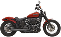 BASSANI XHAUST ROAD RAGE 2-INTO-1 SYSTEMS FOR HARLEY-DAVIDSON 2018 Black Road Rage III 2-Into-1 Exhaust System