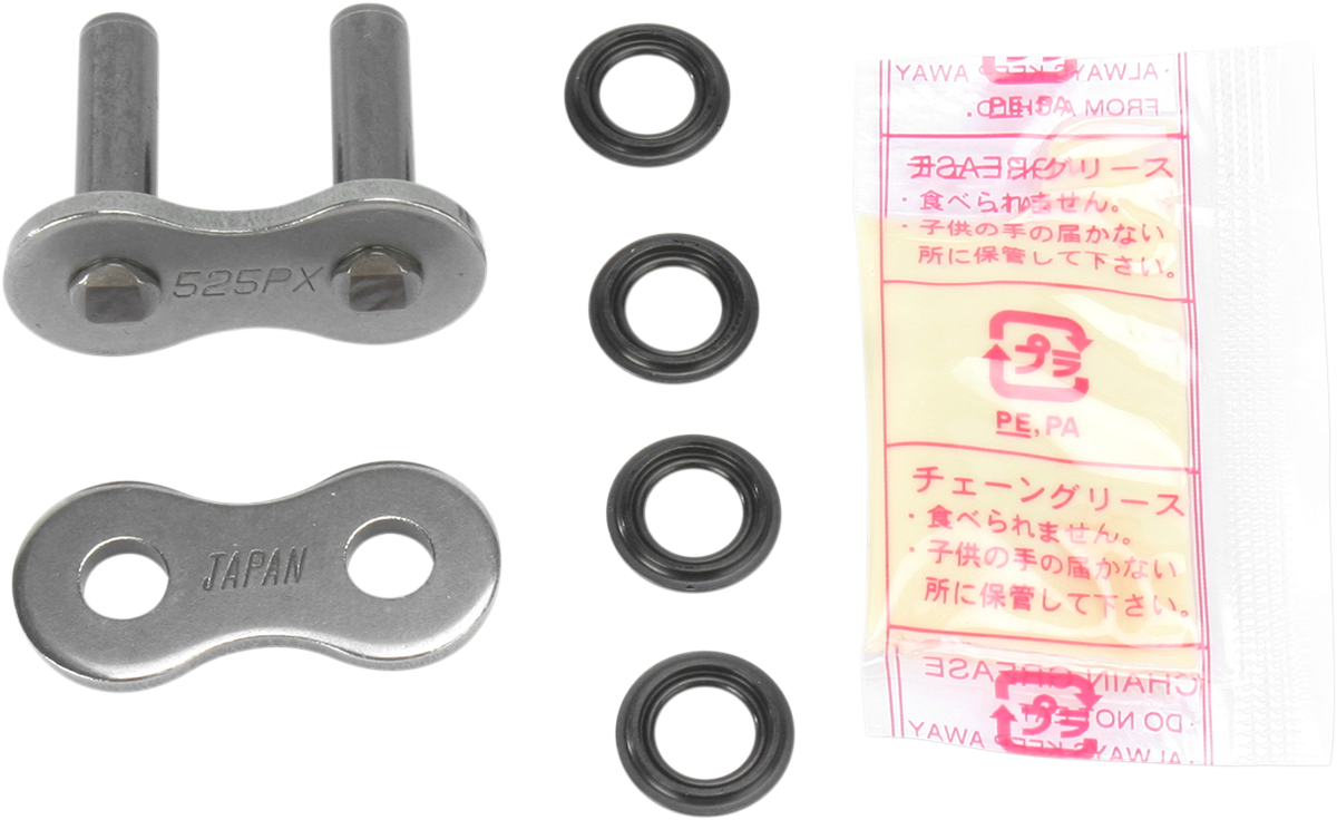 PARTS UNLIMITED-CHAIN MOTORCYCLE CHAIN LINK CON PU 525 X-RING RI