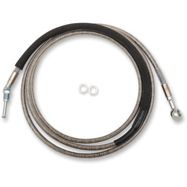 STAINLESS STEEL HYDRAULIC CLUTCH LINES FOR HARLEY-DAVIDSON