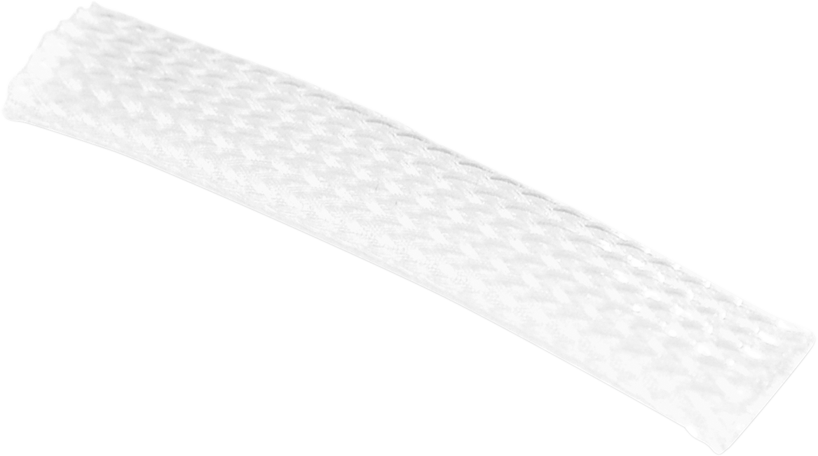 NAMZ BRAIDED FLEX SLEEVING SLEEVING BRAIDED WHITE10'