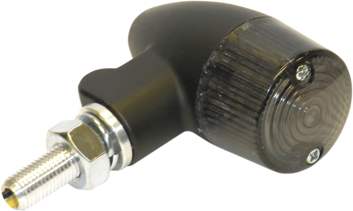 K&S TECHNOLOGIES ALUMINUM BODY MARKER LIGHTS MARKER LIGHT S/F SMK/BLK