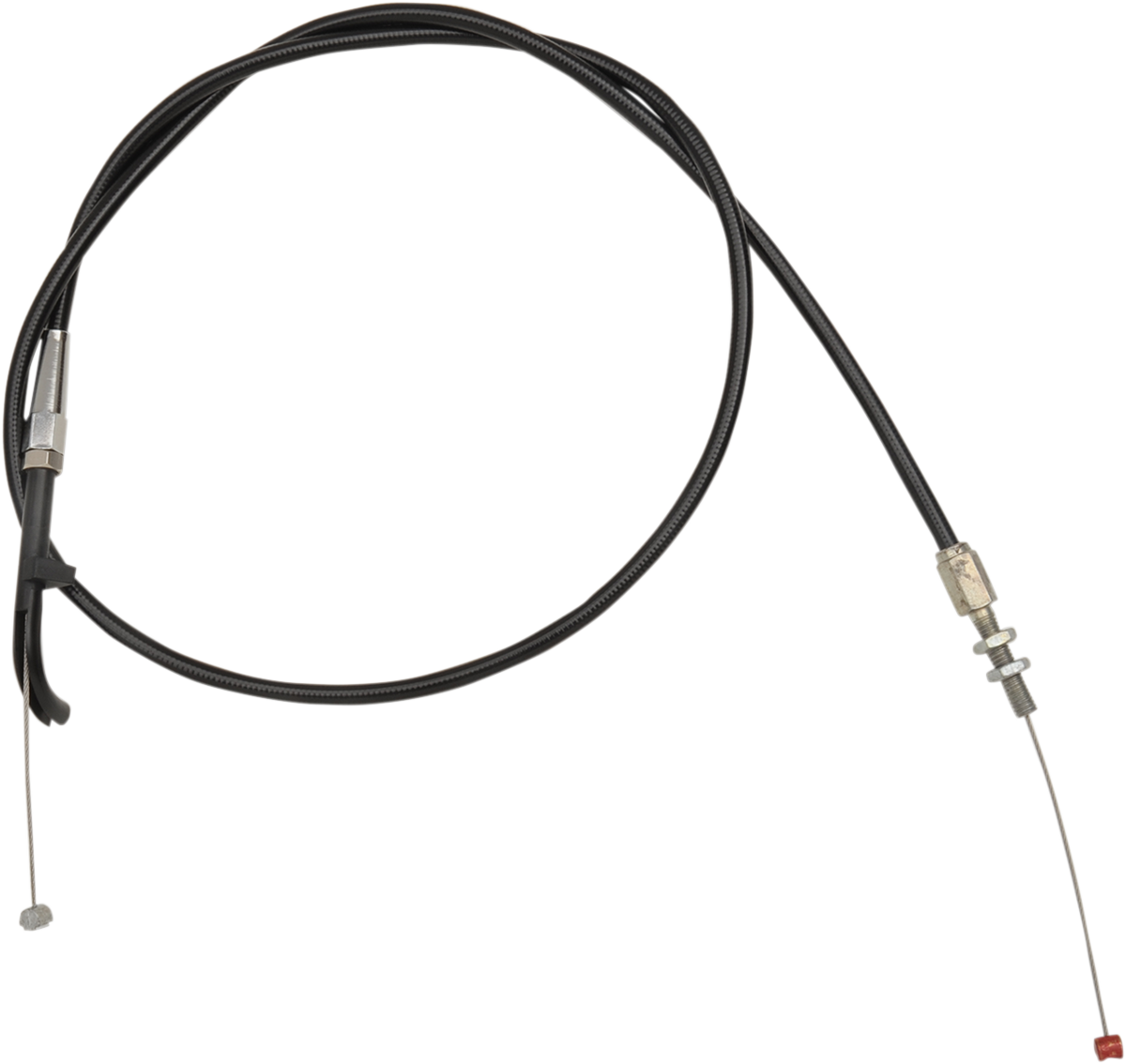 BARNETT STAINLESS STEEL CABLES CABLE THROTTLE VIC BLK+06
